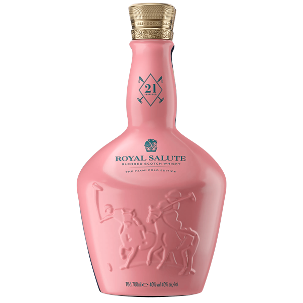 Royal Saulte 21 year old Miami Polo edition - Pink Botte Buy in BVI