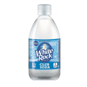 White Rock Club Soda Bottles PET