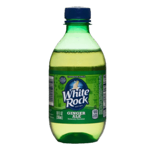 White Rock Ginger Ale Bottles PET