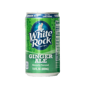 White Rock Ginger Ale Can